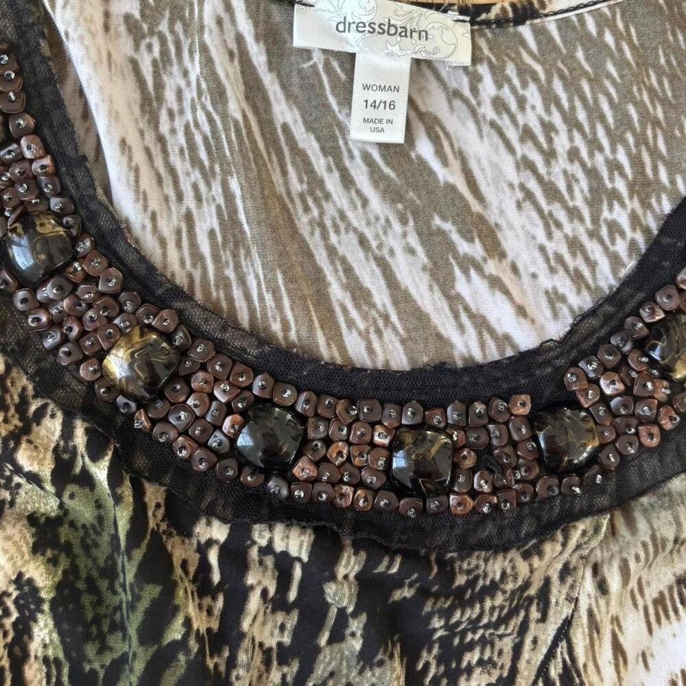 Dressbarn Women's multi Blouse - Picture 2 of 2